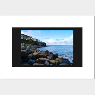 Coastal Scenery - New Quay Coastline - Beach, Rocks & Ocean Posters and Art